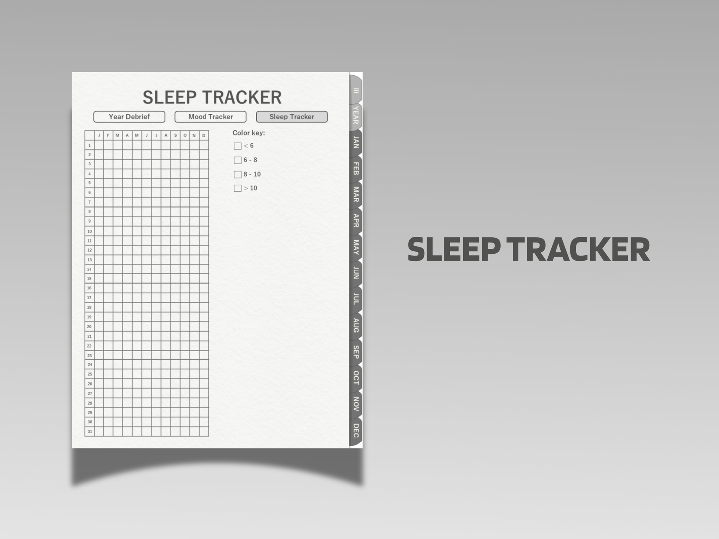 Men's Digital Journal | 365-Day Planner for Discipline & Focus