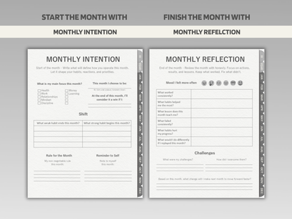 Men's Digital Journal | 365-Day Planner for Discipline & Focus