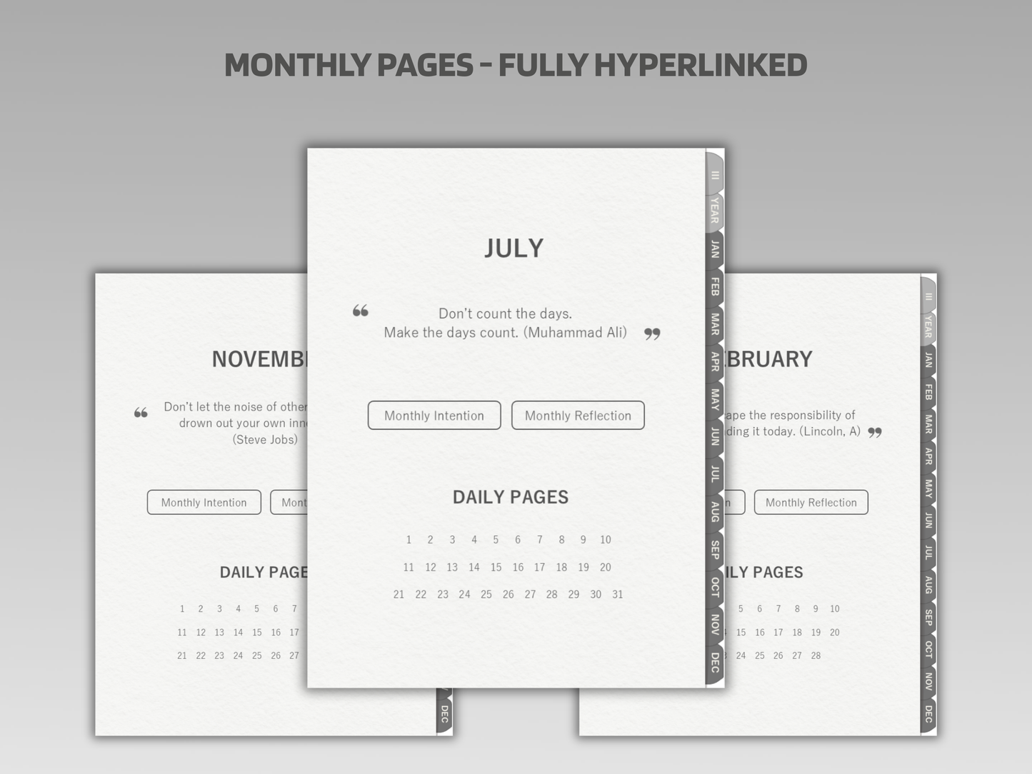Men's Digital Journal | 365-Day Planner for Discipline & Focus