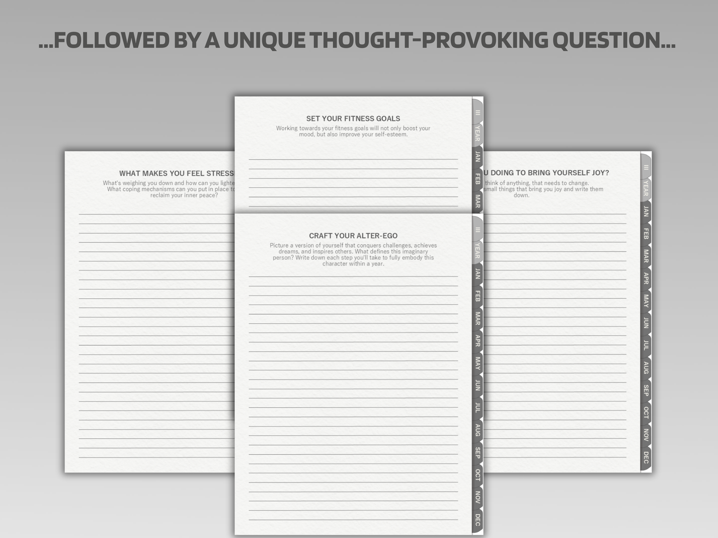 Men's Digital Journal | 365-Day Planner for Discipline & Focus