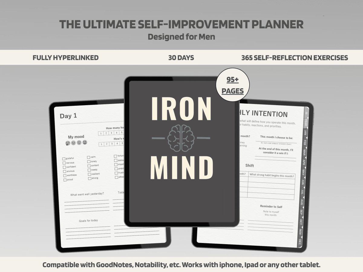 IRON MIND - 30 Days Journal - Iron Mind