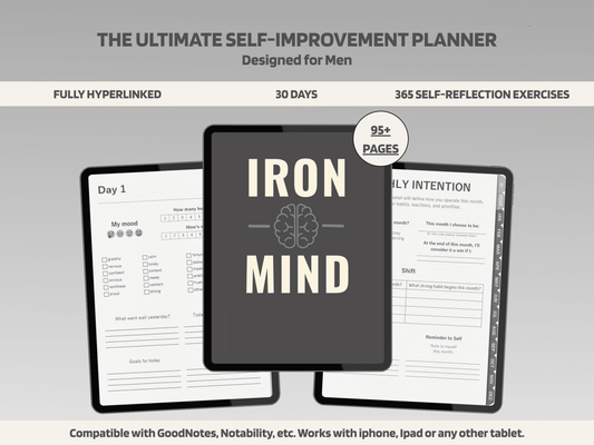 IRON MIND - 30 Days Journal - Iron Mind