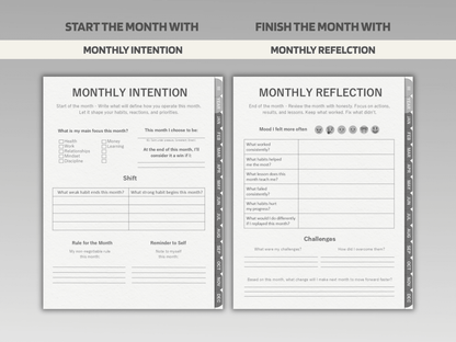 Men's Digital Journal - 365-Day Planner | Build Discipline & Mental Toughness - Men's Digital Journal