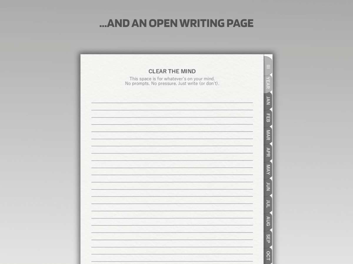 Men's Digital Journal - 365-Day Planner | Build Discipline & Mental Toughness - Men's Digital Journal