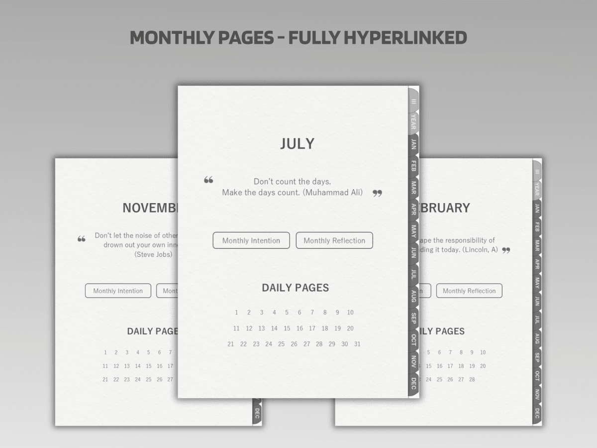 Men's Digital Journal - 365-Day Planner | Build Discipline & Mental Toughness - Men's Digital Journal