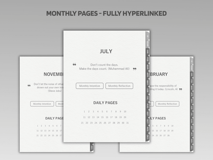 Men's Digital Journal - 365-Day Planner | Build Discipline & Mental Toughness - Men's Digital Journal