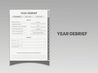 Men's Digital Journal - 365-Day Planner | Build Discipline & Mental Toughness - Men's Digital Journal